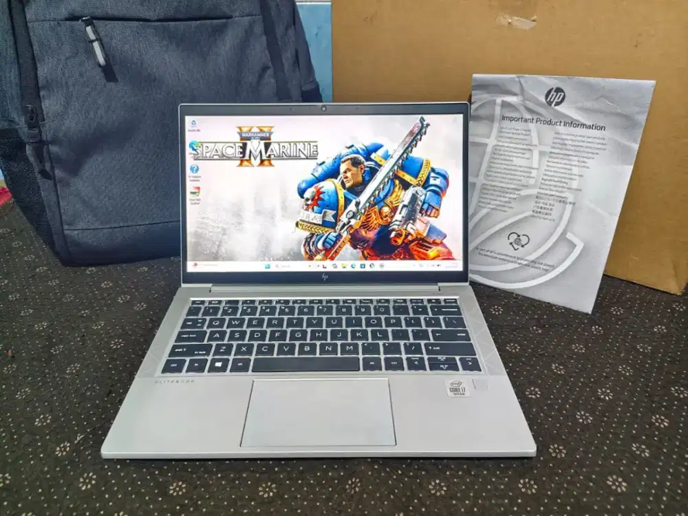 LAPTOP HP elitbook 830 G7 i7 gen 10 ram 16/512