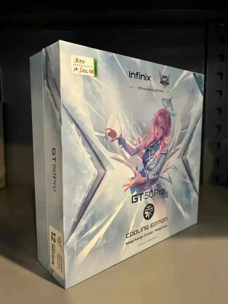 Infinix GT 50 Pro 5G Gift Box 12/512 Promo Murah + Bonus Cooling Fan