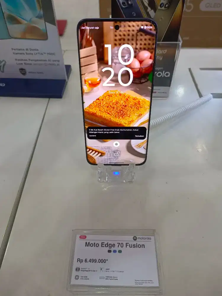 New Motorola Moto Edge 70 Fusion