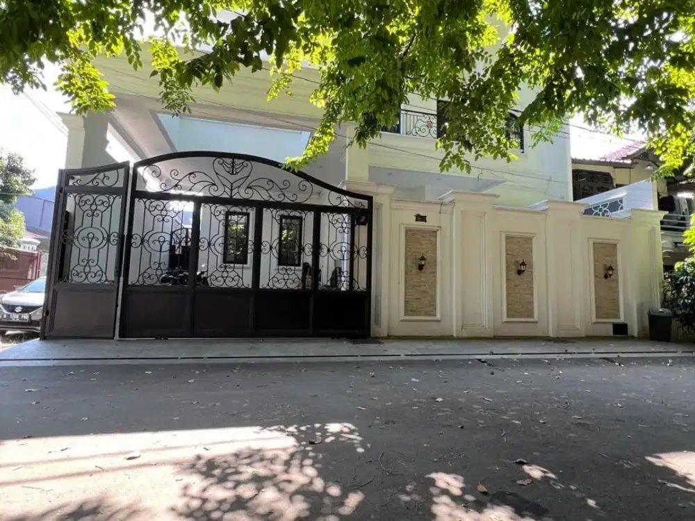 Jual Rumah Mewah Sunter Agung Jaya Jakarta Utara, Bangunan Baru, Hoek, Hadap Barat Utara, Nego