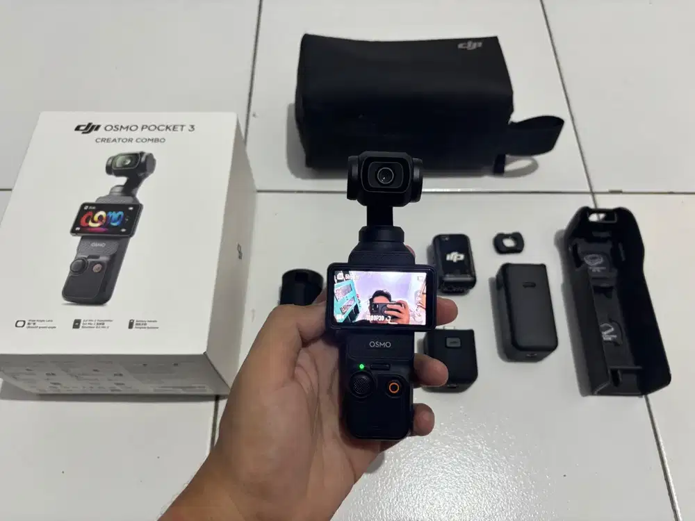 DJI OSMO POCKET 3 CREATOR COMBO (GARANSI AKTIF)