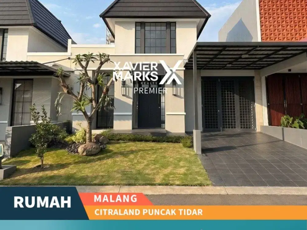 Rumah Mewah Baru Siap Huni Di Citraland Puncak Tidar, Malang