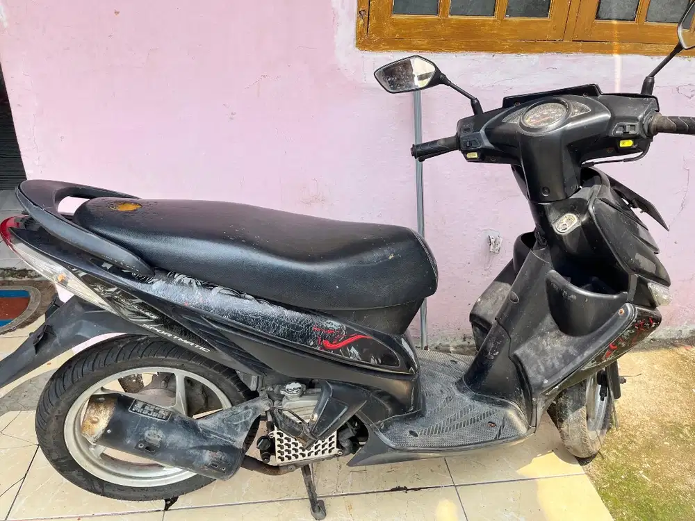 Honda Vario Karbu 2008 CW Hitam – Mesin Hidup – Surat Ada