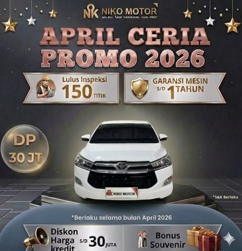 (MULUS) INNOVA V DIESEL 2018 AT :2017|2019