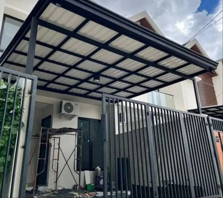 Pagar Gerbang rumah minimalis bisa custom harga terjangkau
