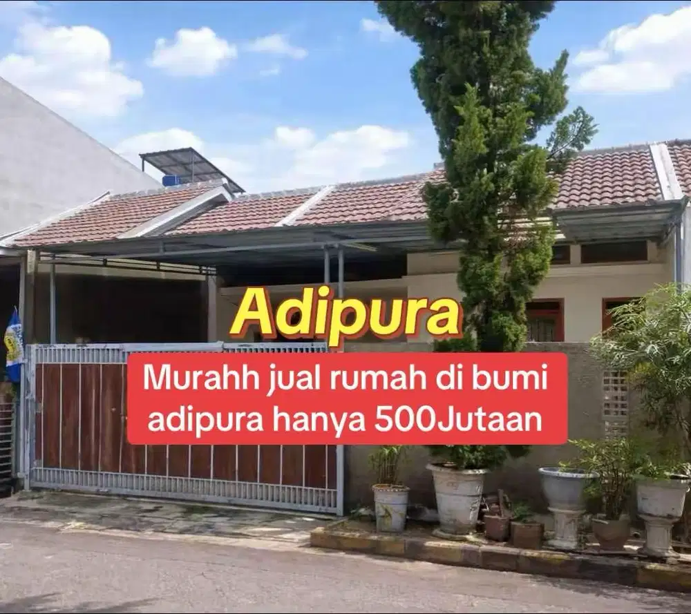 Murahh!! Rumah di Bumi Adipura gedebage kota bandung