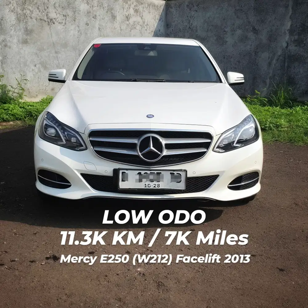VERY LOW KM (11RB KM) Mercedes-Benz E250 W212 2013