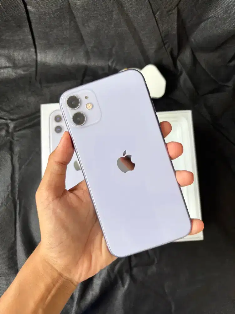 JUAL IPHONE 11 128GB BEACUKAI RESMI MINUS LECET FISIK