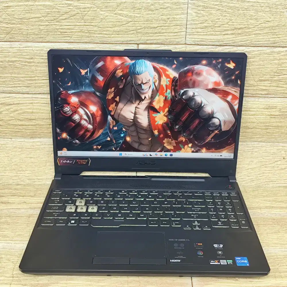 ASUS TUF GM F15 FX506HC Core I5-11400H RAM 8GB SSD 512GB RTX 3050