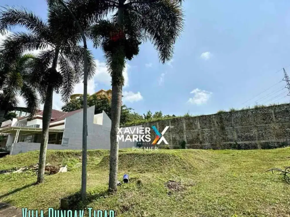 Tanah Strategis row jalan lebar dekat kampus Machung di Villa Puncak Tidar Malang