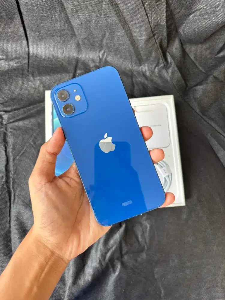 IPHONE 12 64GB SECOND IBOX FULLSET LECET PEMAKAIAN