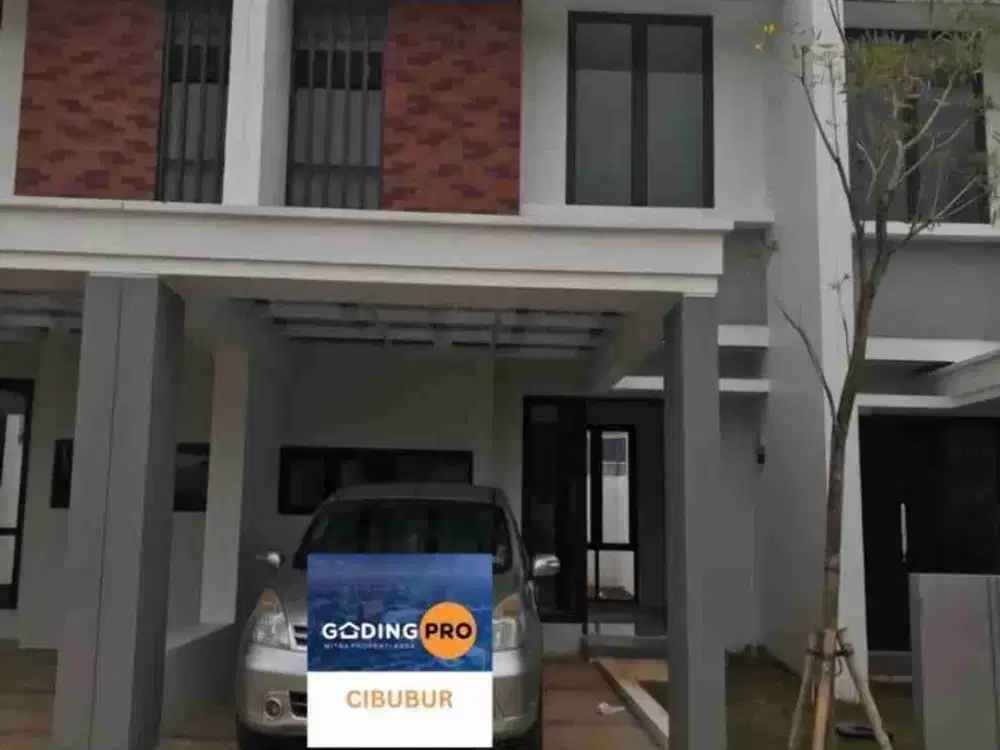 JUAL RUMAH MINIMALIS CIMANGGIS GOLF ESTATE SHM FULL RENOV RAPI SIAP HUNI BANGUNAN 2 LANTAI
