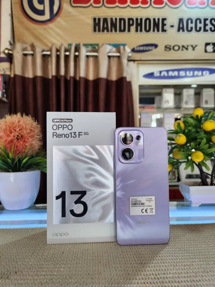 Oppo Reno 13F 5G Ram (8+8) 16Gb/ 256Gb Fullset Original 100% Like New