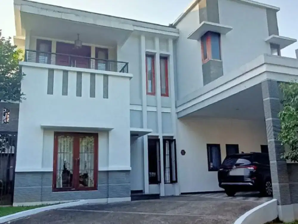 Rumah 2 Lantai SHM Semi Furnished Dapur Bersih dan Kotor di BSD Tangsel