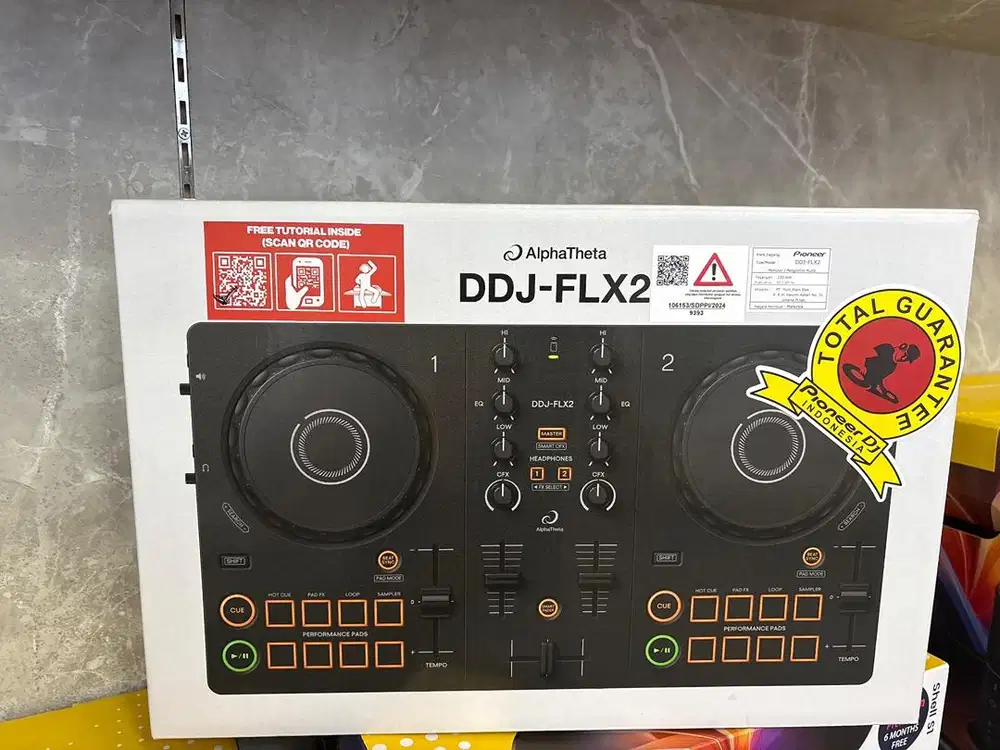 Ready Stock Alat DJ (DDJ-FLX2) Alphateta Garansi Resmi