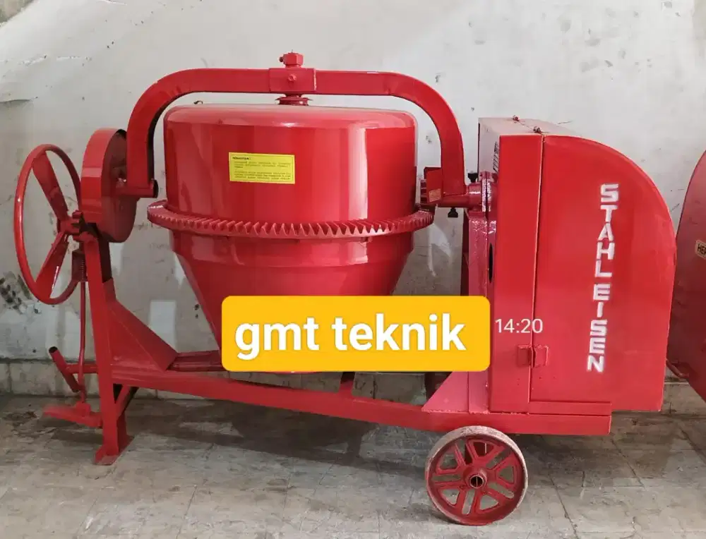 Molen stahleisen 50kg molen cor 50kg komplit mesin siap pakai