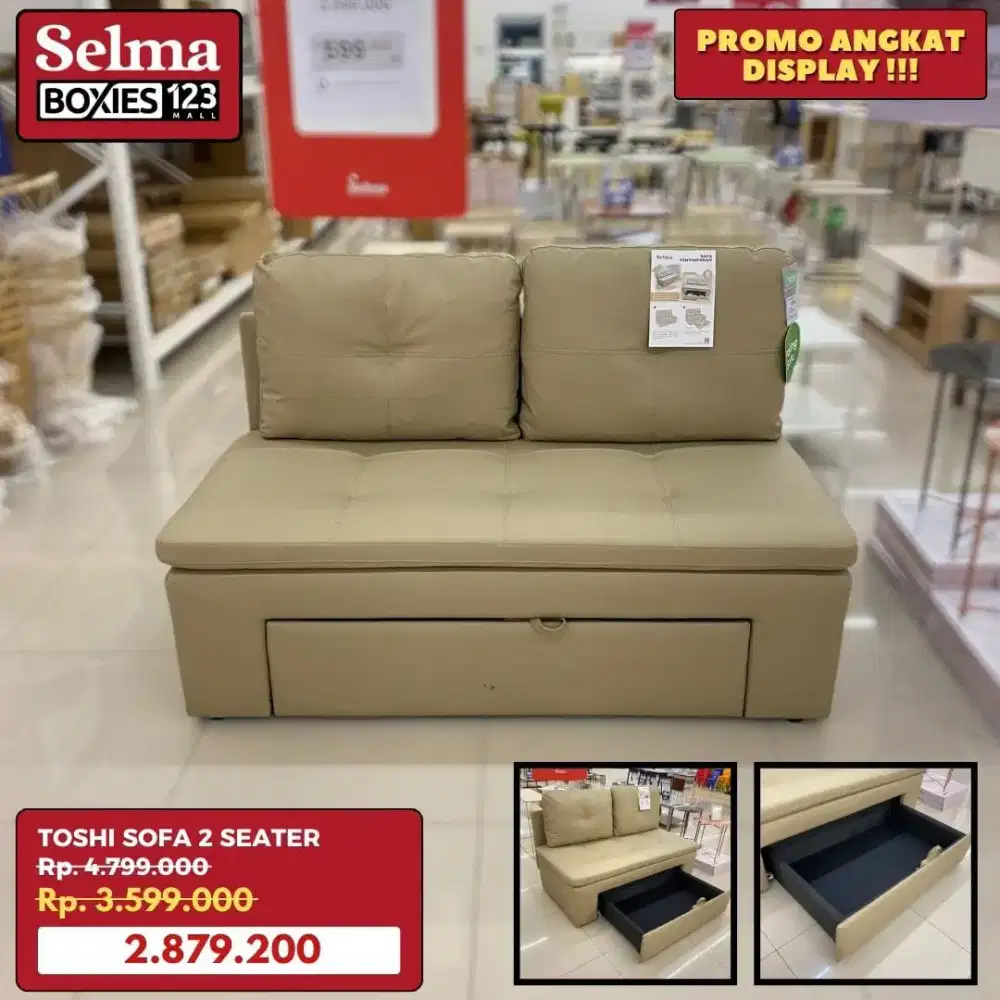 Sofa storage 2 seater