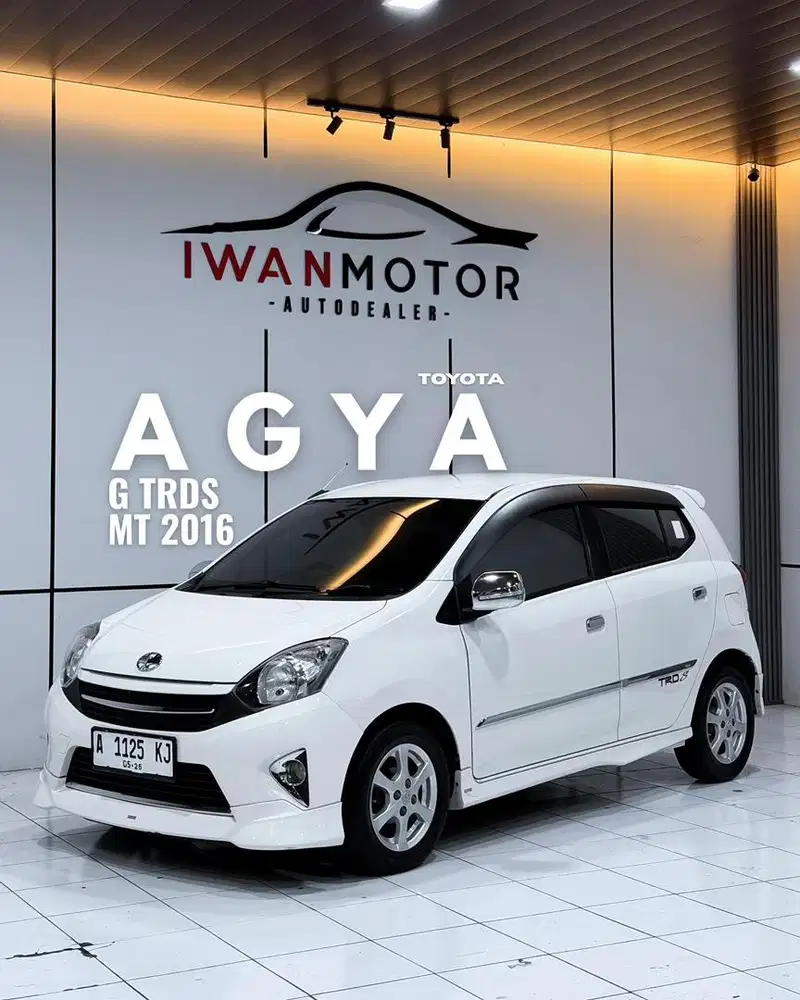 Pajak Baru! Toyota Agya G TRDS MT Tahun 2016