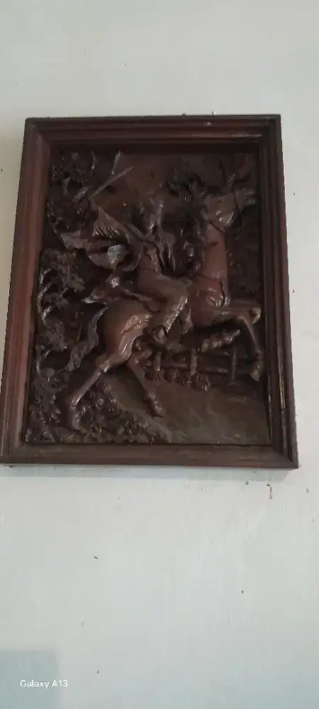 UKIRAN KAYU JATI PANGERAN DIPONEGORO