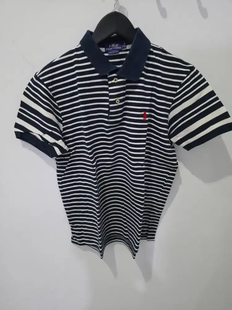 Baju polo PLR stripe