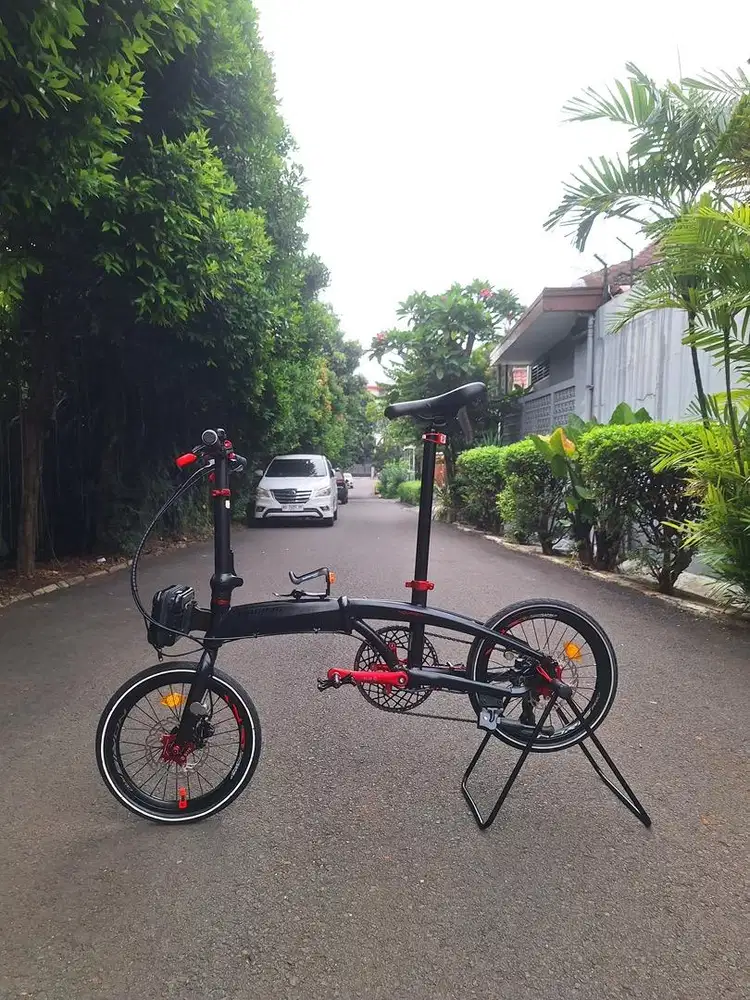 Sepeda Lipat Noris Pro BLACK DOFF !!!