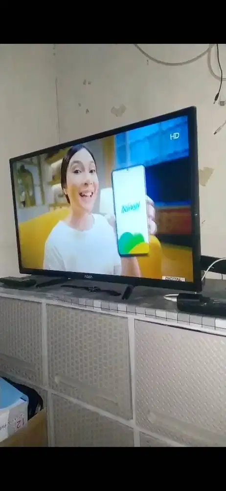 LED Aqua Fisik dan Fungsi masih mulus