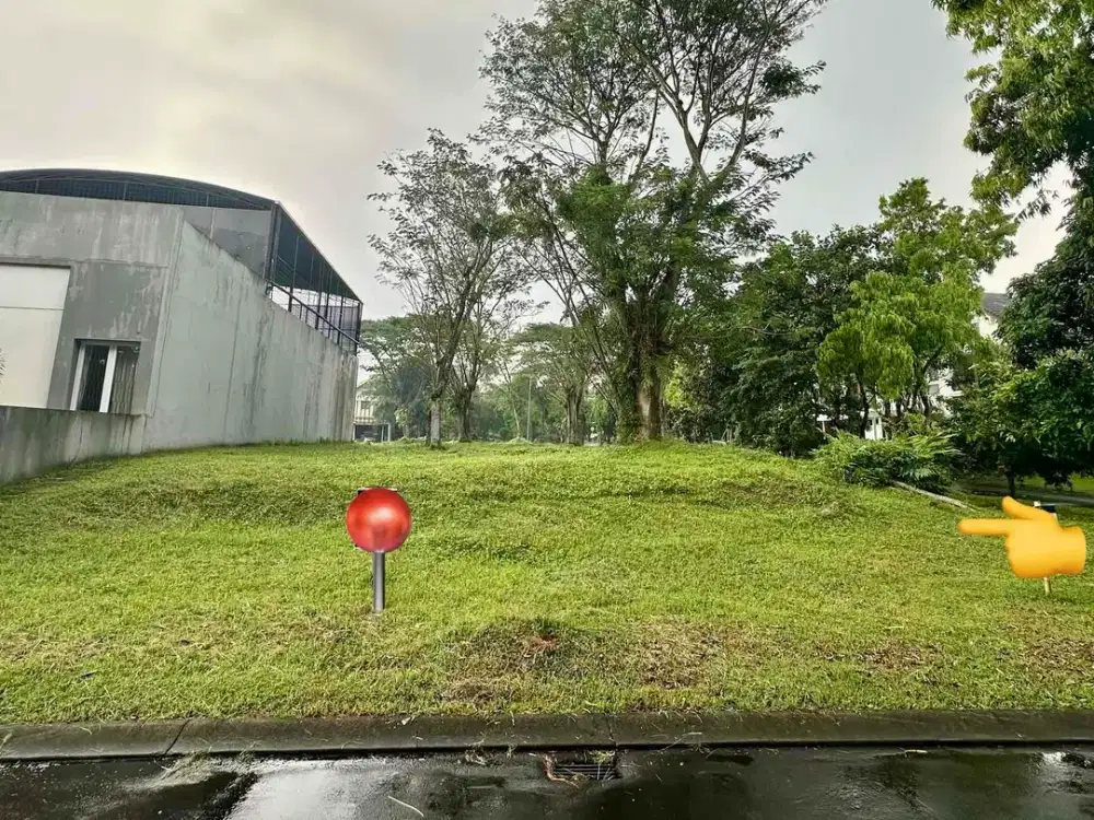 Dijual Tanah Hoek Vermont Atas BSD Ukuran 20x30