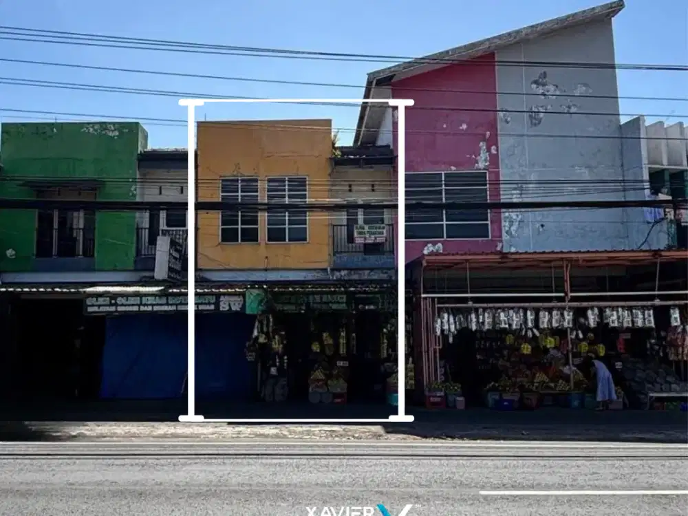 V1 Dijual Ruko 4 Lantai di Jl Ir Sukarno Beji Batu Area Strategis
