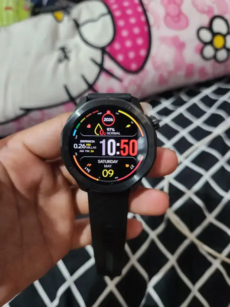 Jam Smartwatch Supercalla MG Five kondisi mulussssssssss like new