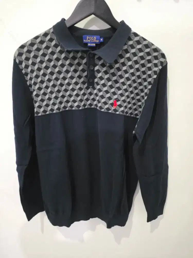 Baju polo long sleeve PLR