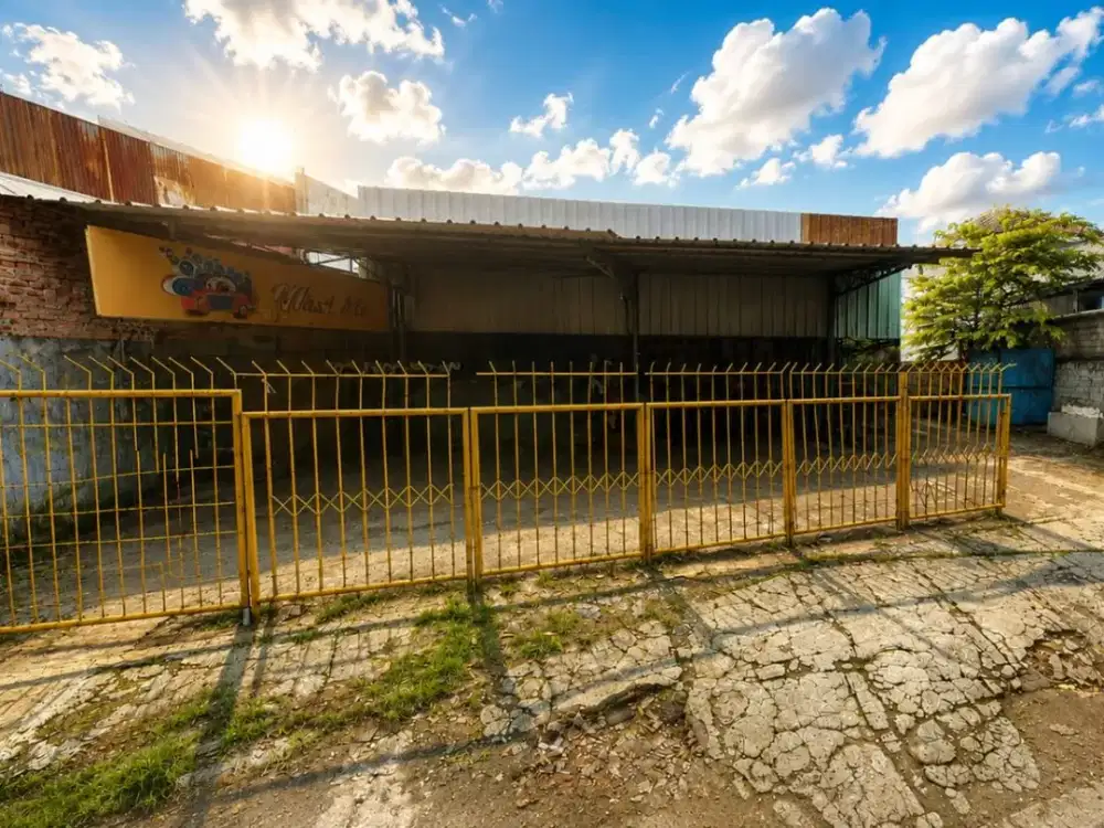 DIJUAL TEMPAT USAHA POTENSIAL Gudang & Bengkel Luas di Area Strategis Kolonel Sugiono