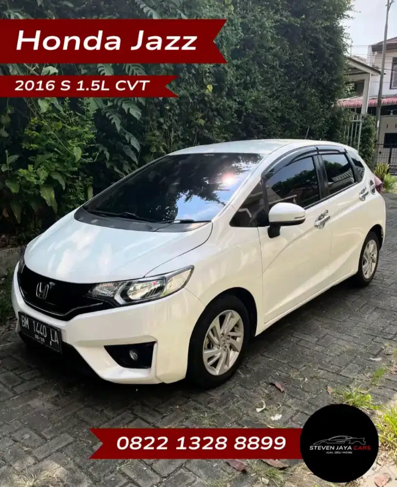 HONDA JAZZ TIPE S CVT 2016