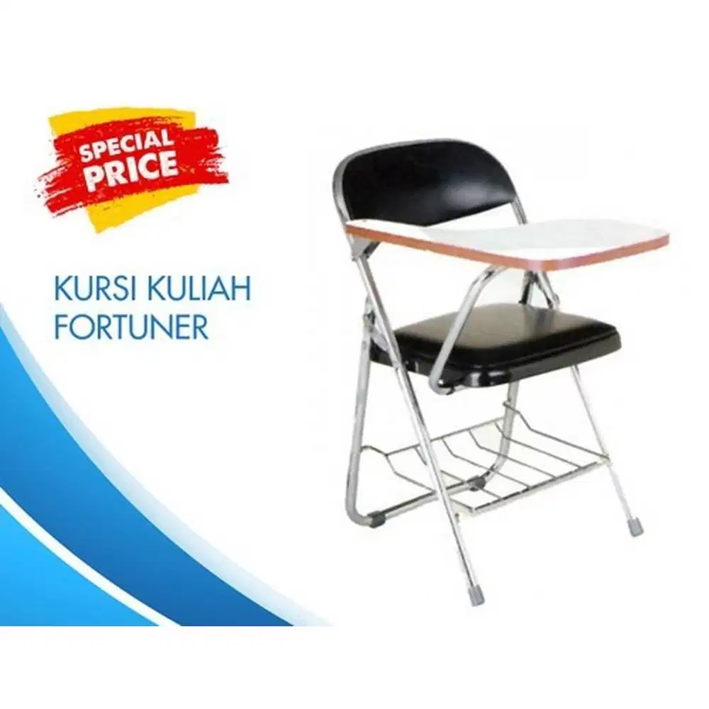 Kursi Kuliah MND Fortuner / Kursi Lipat Kuliah / Kursi Siswa Bimbel