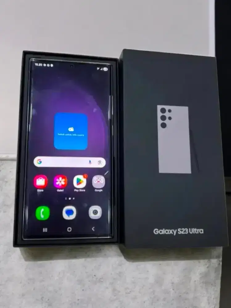 Samsung s23 ultra ram12 256gb second lengkap