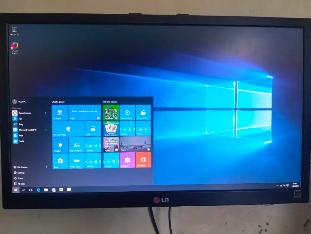 Monitor PC LED LG 22 inch