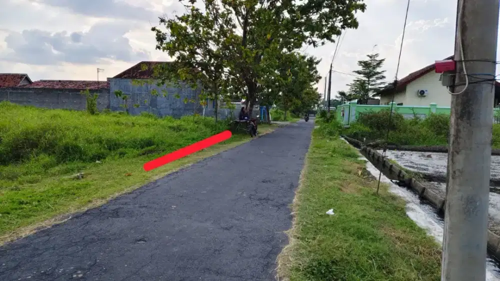 Tanah Bagus Luas Akses Lebar , SHM Siap Bangun