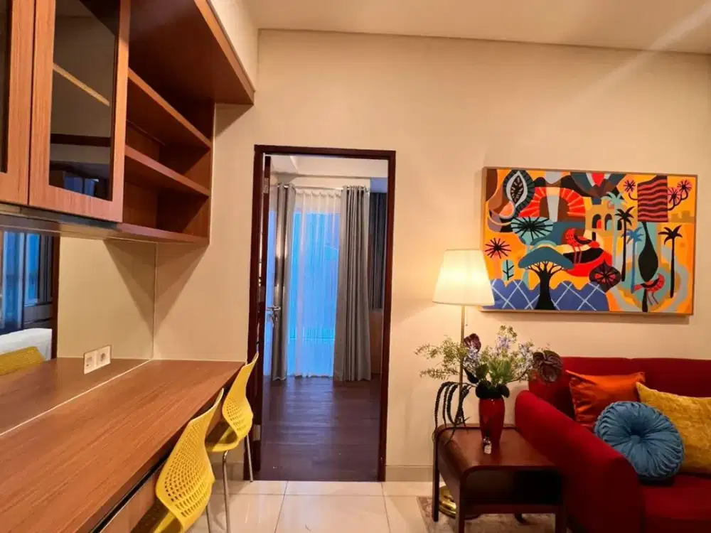 Jual Termurah Apartemen Roseville SOHO & Suites 1BR Full Furnished BSD