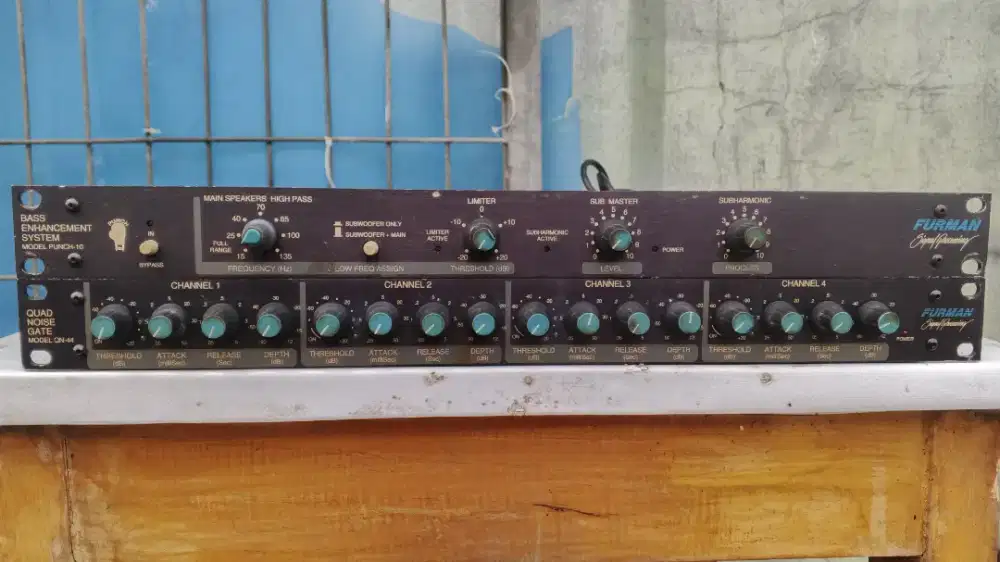Compresor 4 ch furman dan procesor furman usa
