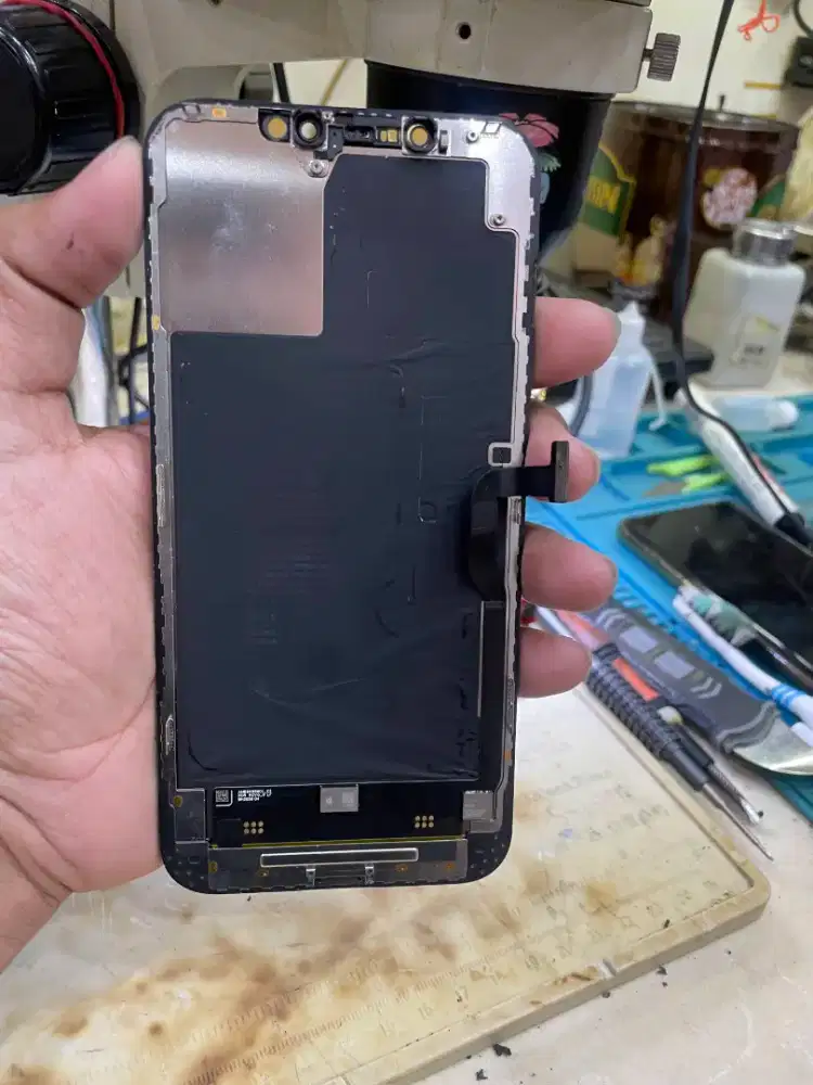 Lcd iphone 12 pm ori copotan