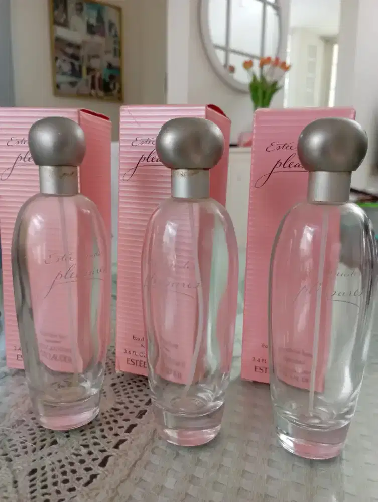 3 botol Estee Lauder plus kotak