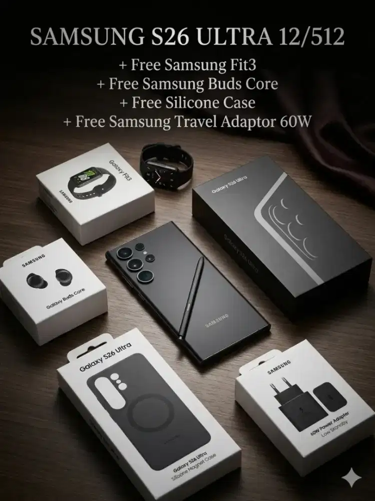 Kredit modal KTP aja Samsung S26 Ultra 12/512 Tanpa DP tanpa Admin