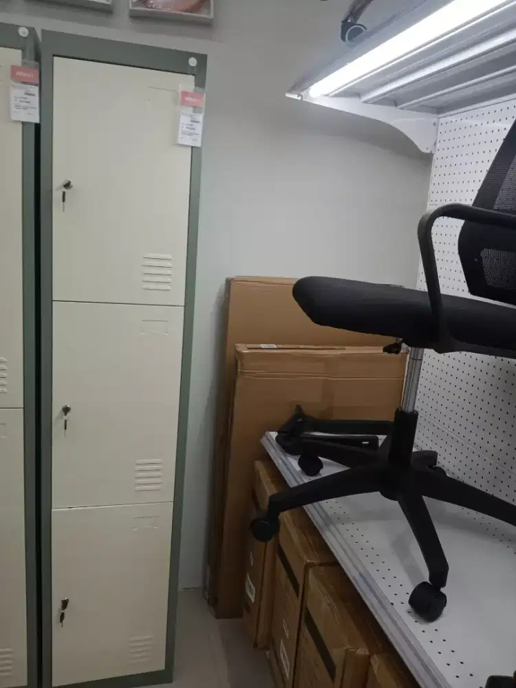 Locker SIMON LOCKER 3 DOOR GREEN WHITE