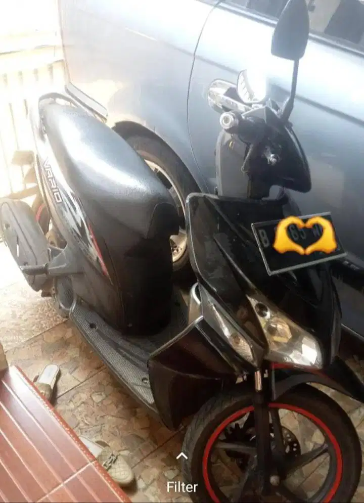 Dijual cepat Vario 110 old tahun 2011 Plat Tangsel
