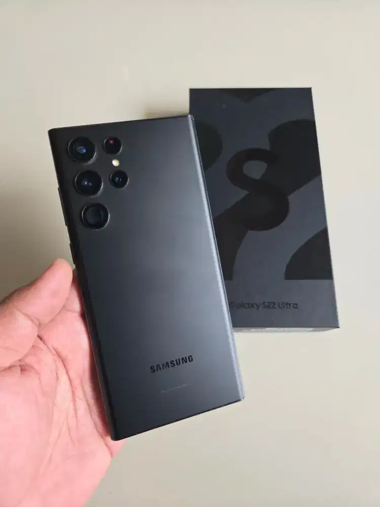 Samsung S22 Ultra 5G 12/256 SEIN Resmi Indo Fullset Murah Ada Minus