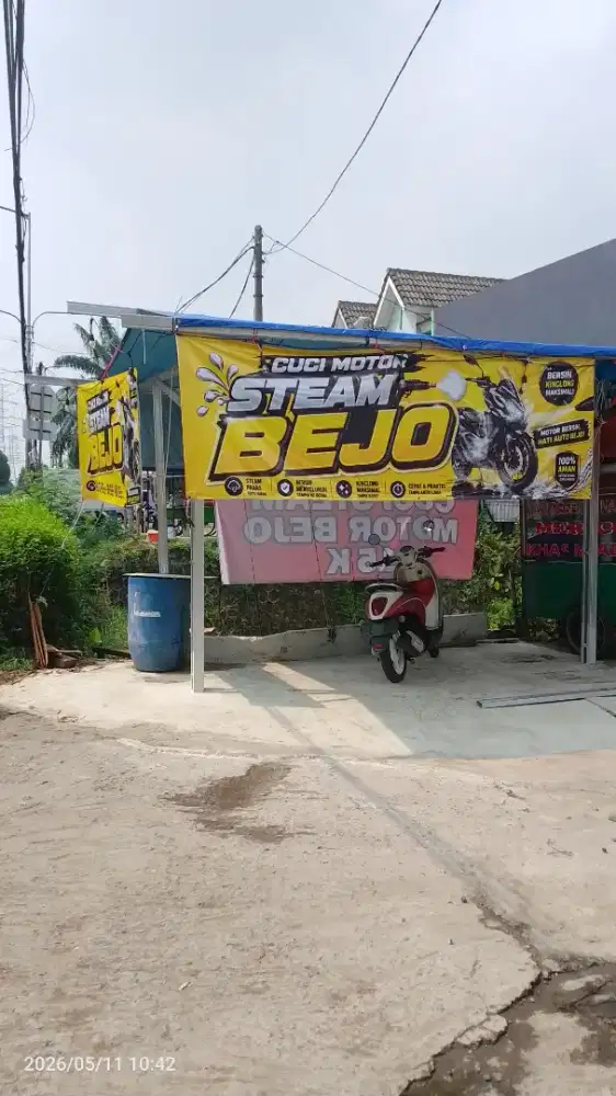 Di cari pekerja untuk cuci motor