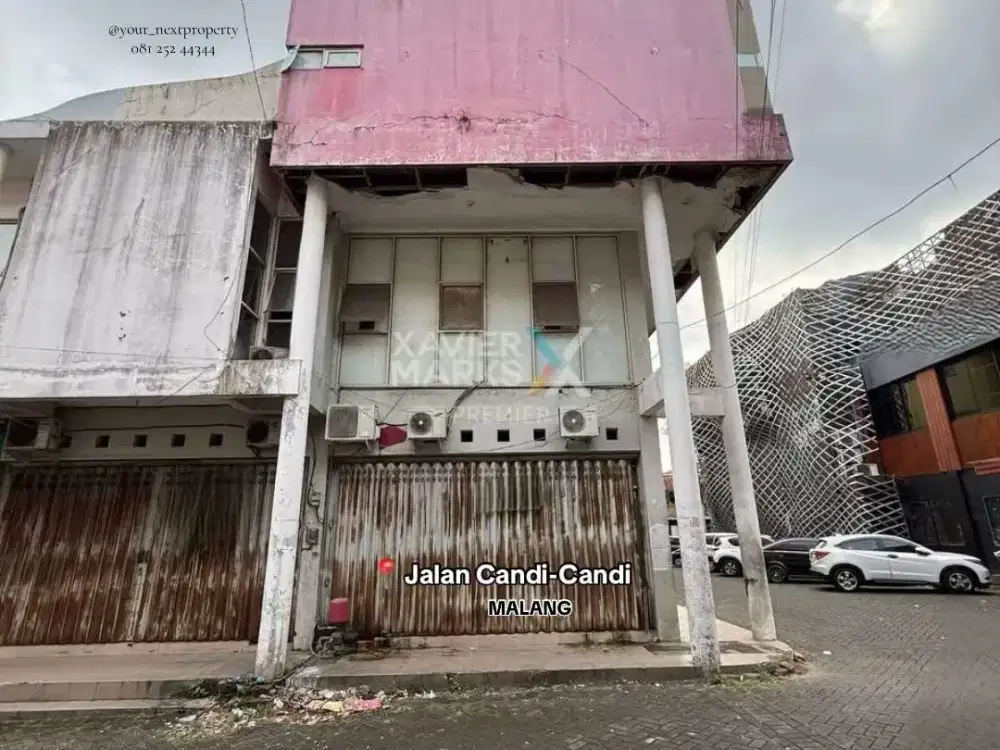 Ruko Posisi Hook Di Jalan Candi-Candi, Lowokwaru Kota Malang
