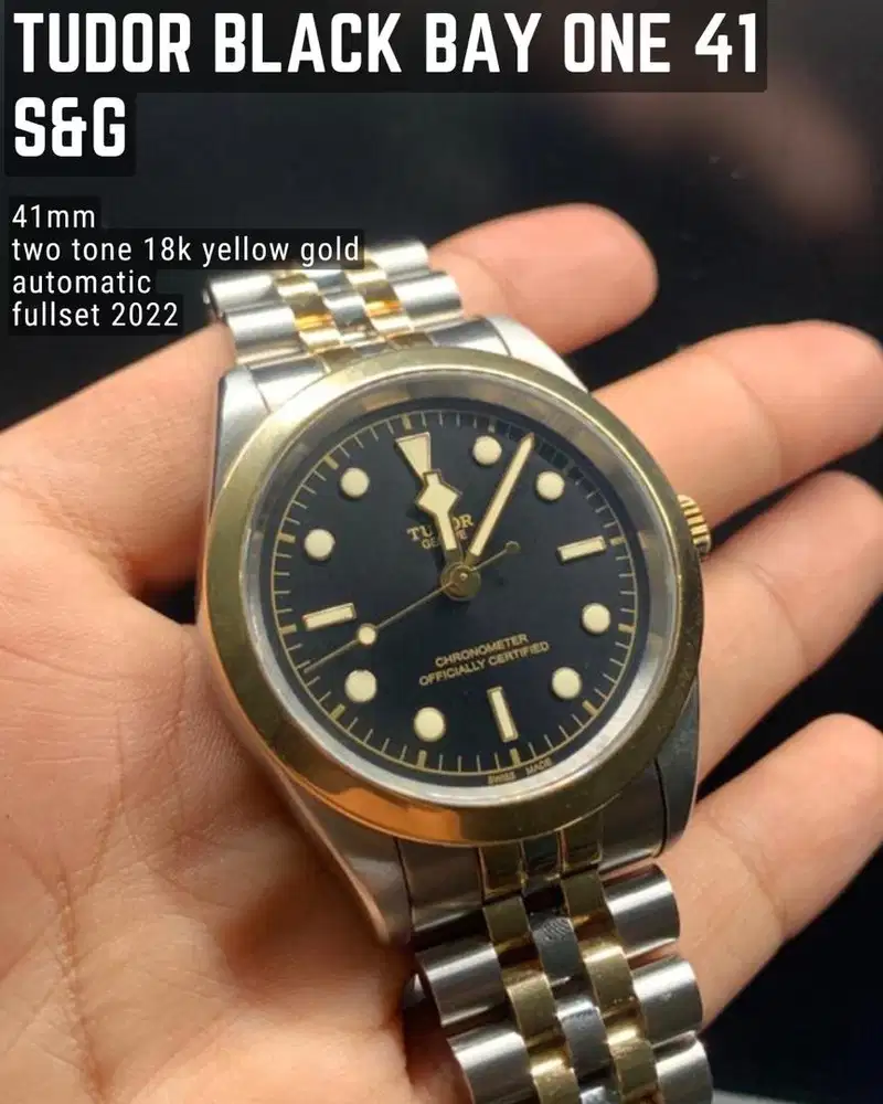 Tudor black bay one 41mm s&g
