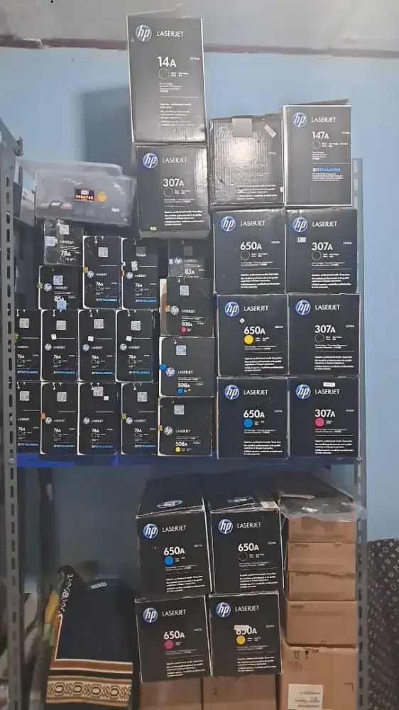 Beli tinta cartridge dan toner baru dan bekas dengan harga tinggi