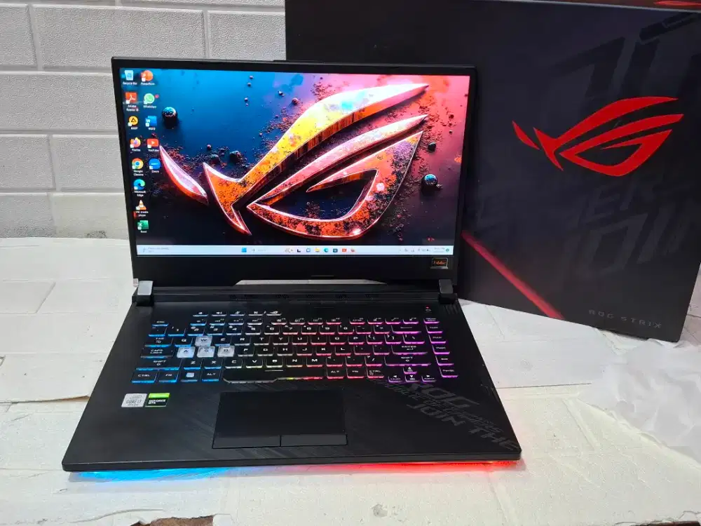 ASUS ROG Strix  intel Core i7-10750H GTX 1660 Ti RAM 8GB SSD 512GB