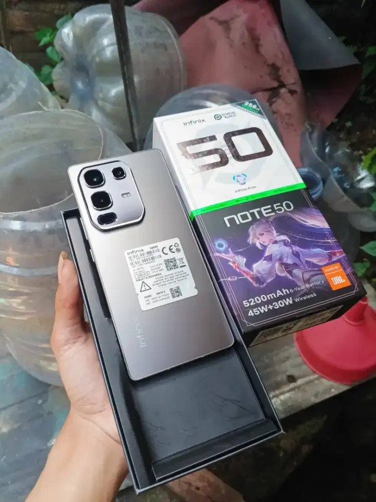 INFINIX NOTE 50 8/256GB Fullset NoMinus Like New
